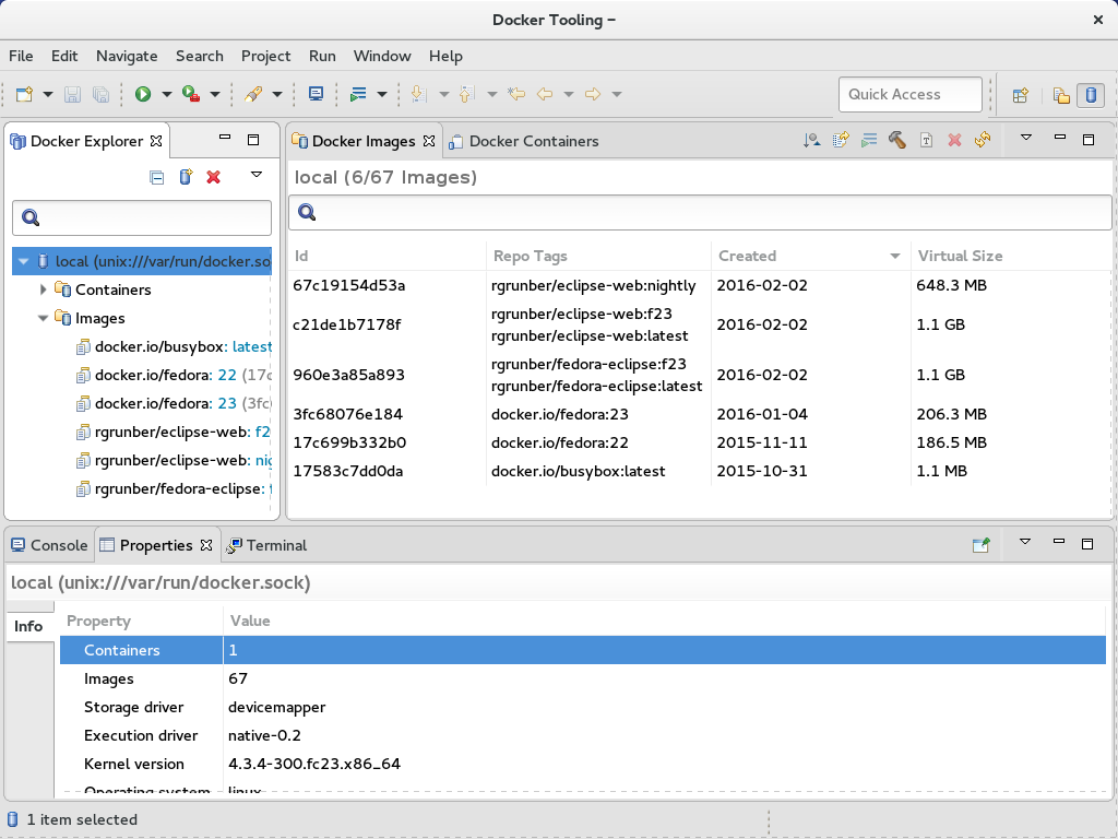 Eclipse Vagrant Tooling